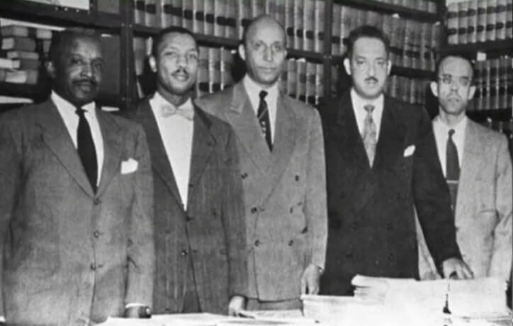 Brown v. Board legal team